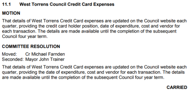 credit card exp motion